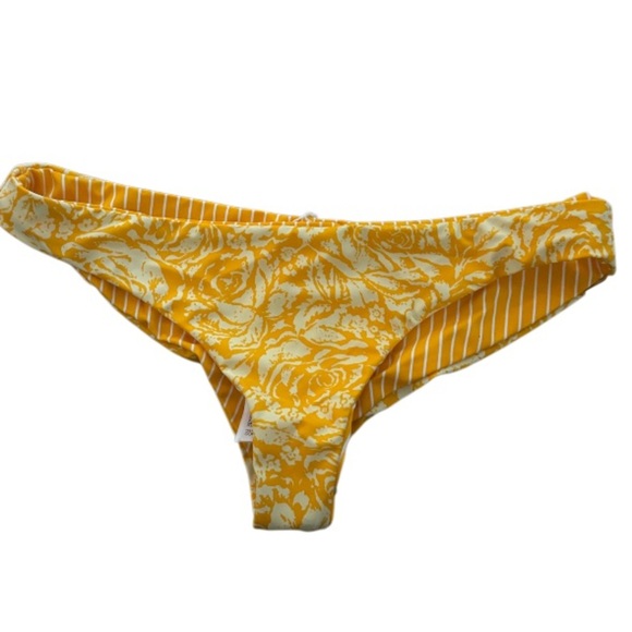 RVCA Reversible Forever Cheeky low rise bikini bottom NWT - Picture 1 of 4